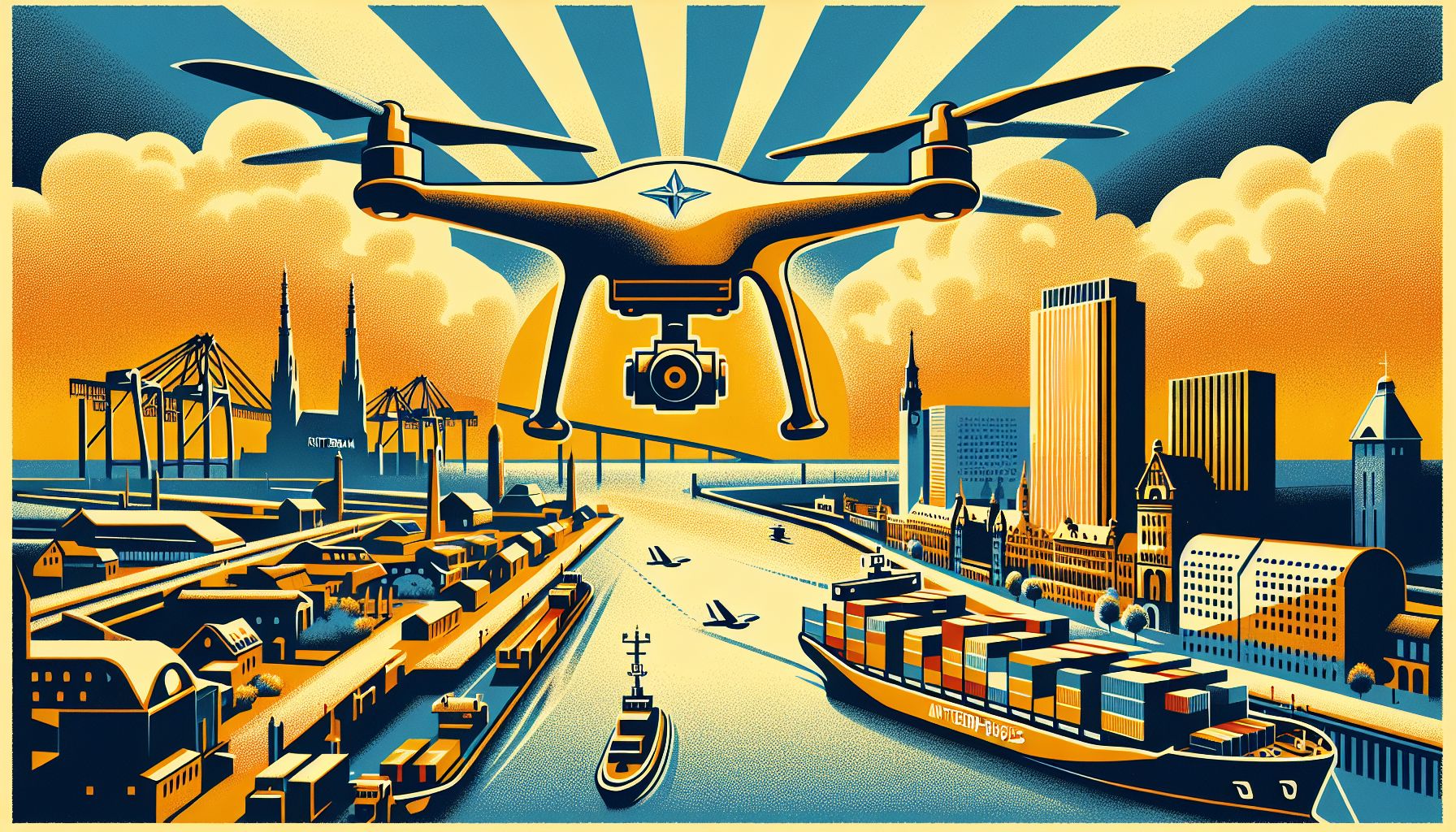 European Ports Adopt Drone Technology for Safety and Efficiency