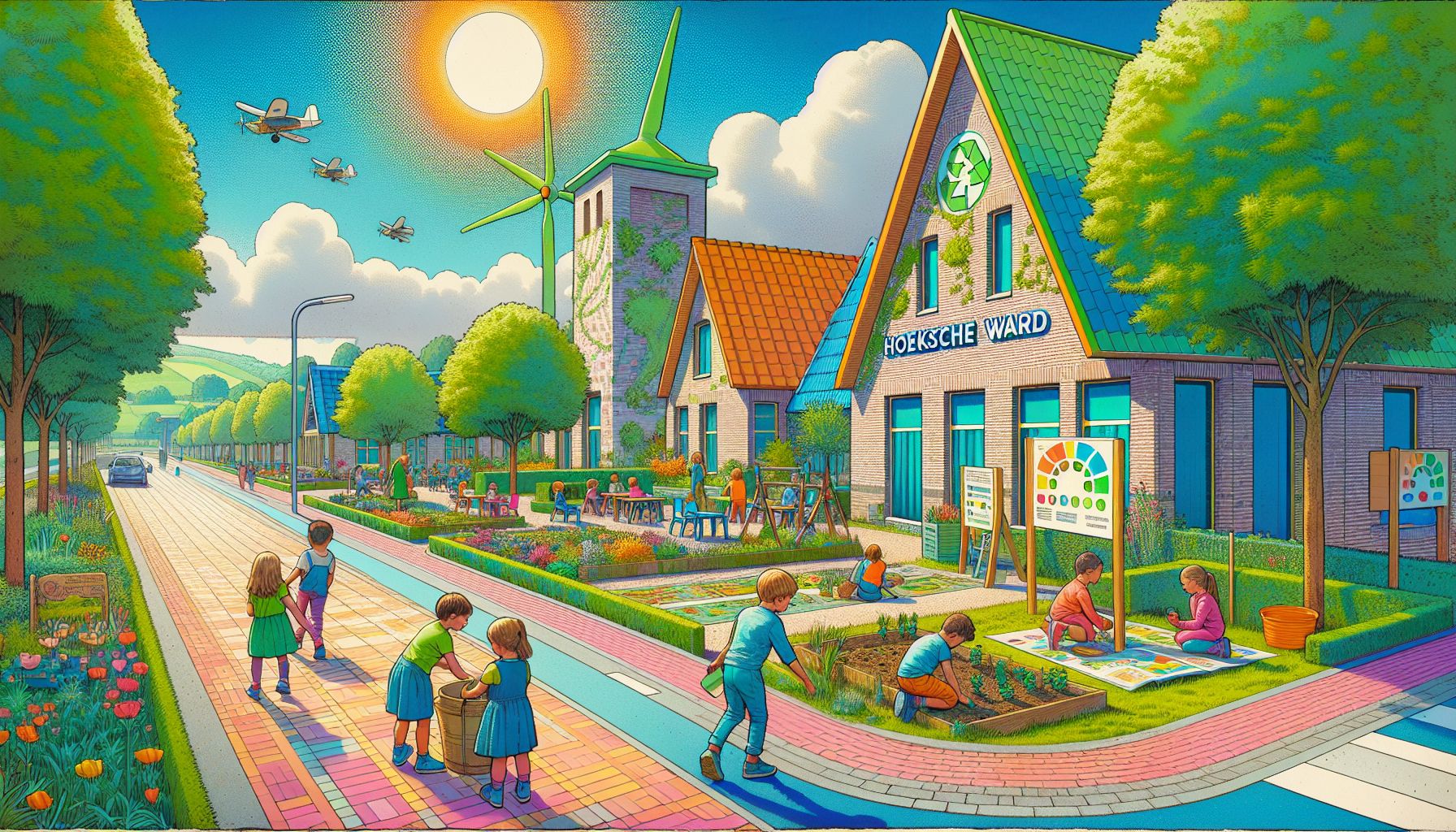 Hoeksche Waard Promotes Eco-Friendly Childcare Facilities