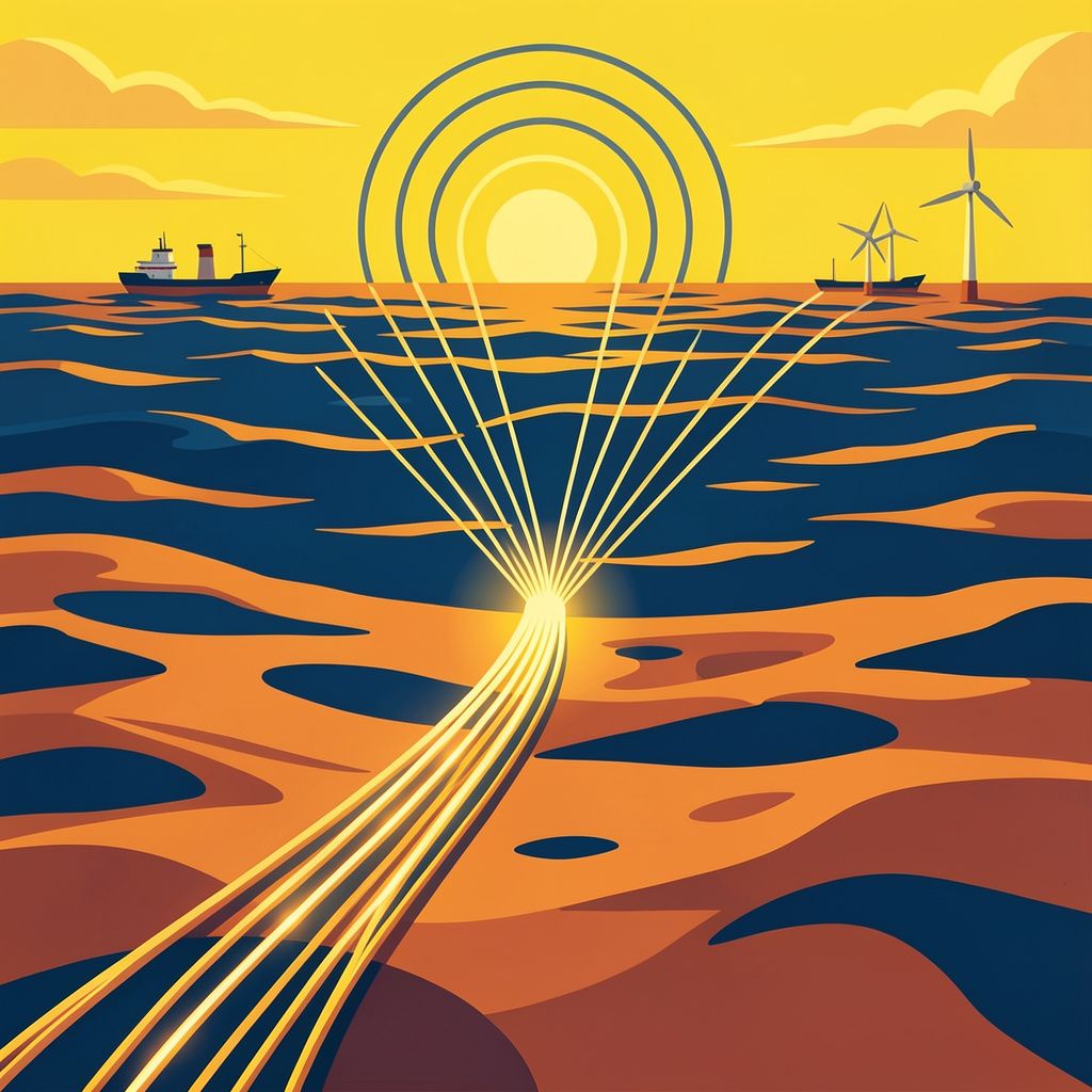 A Single Fiber Optic Cable Is Now Listening to Everything Happening Under the North Sea