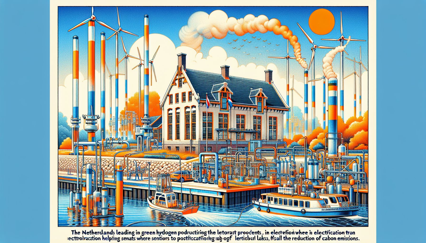 Netherlands Spearheads Green Hydrogen Production with Electrolysis
