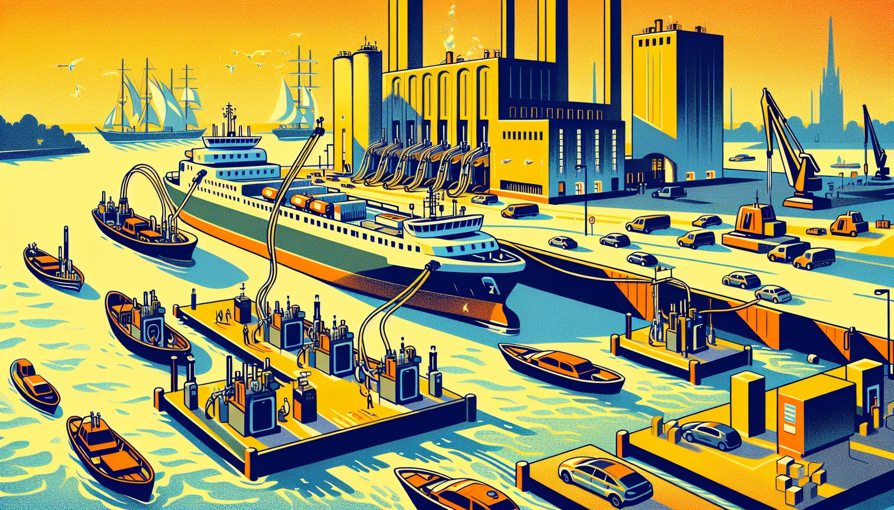 Oostende Harbor Launches Hydrogen Station for Ships