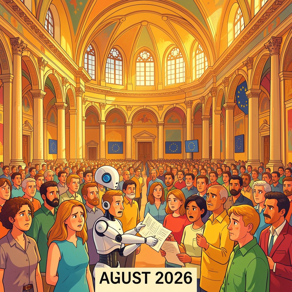 EU Sets August 2026 Deadline for AI Transparency Rules That Will Transform Tech Industry