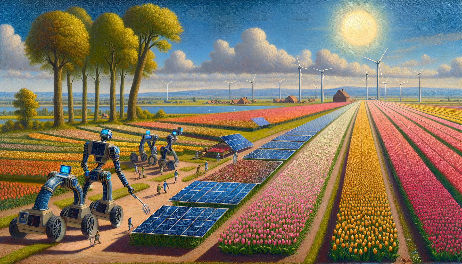 Dutch Flower Bulb Company Leads in Sustainable Energy Innovations