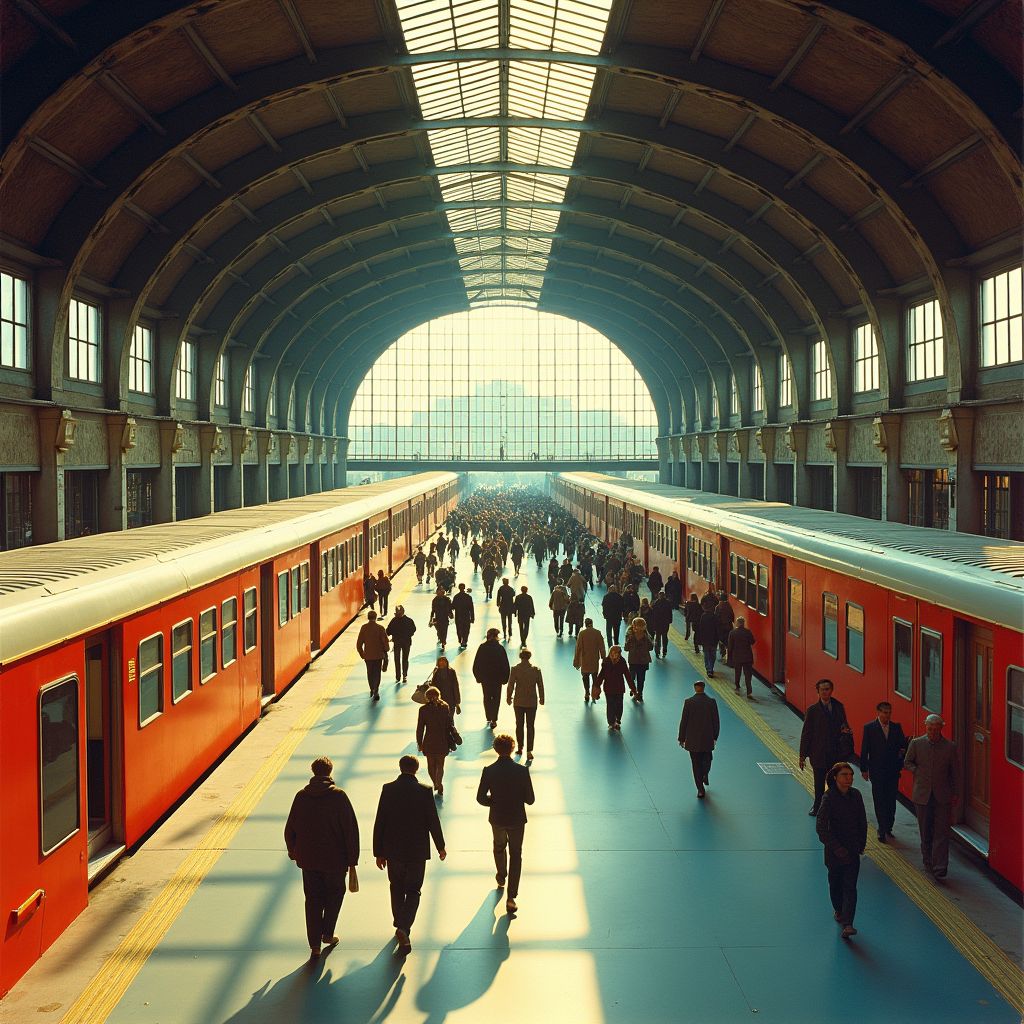 Dutch Scientists Track 30 Million Train Passengers to Reveal How Strangers Control Our Walking Paths