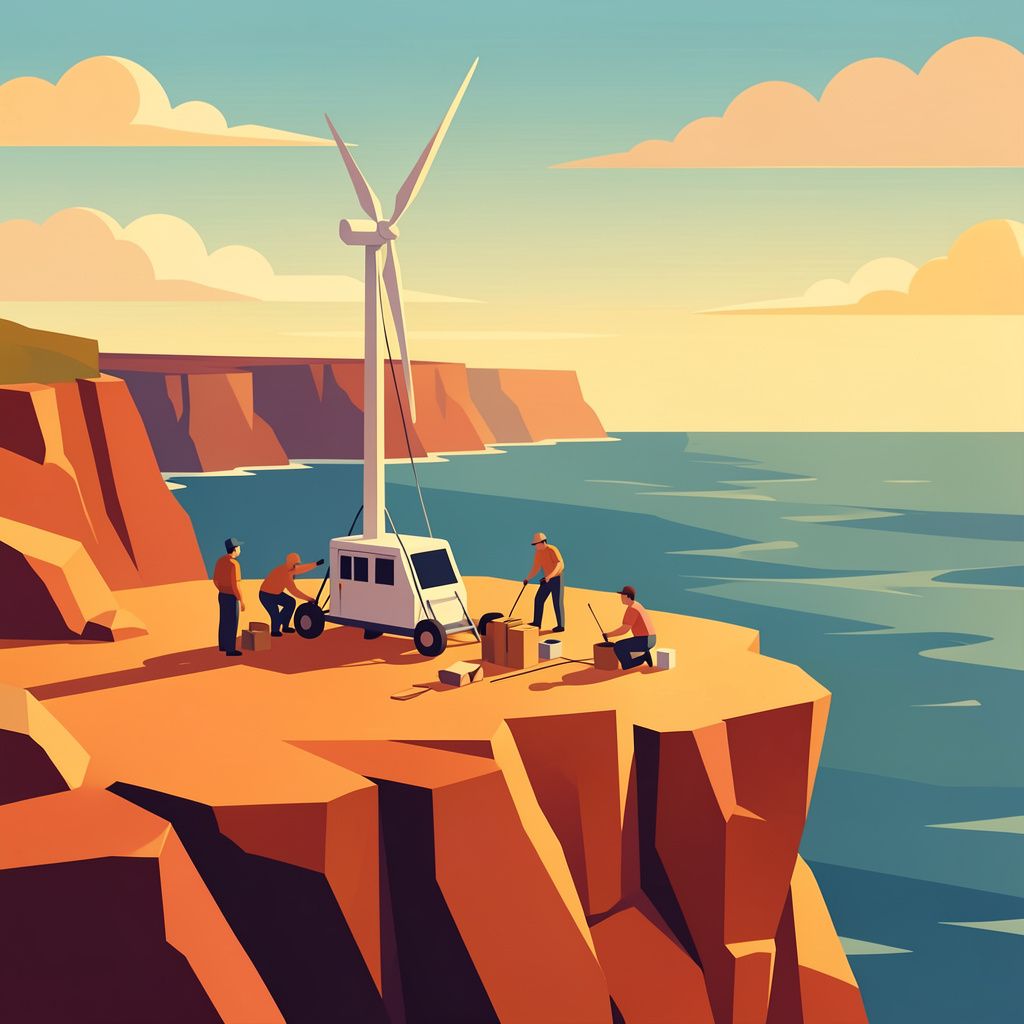 Portable Wind Turbines Offer Flexible Energy Solutions as Climate Concerns Grow