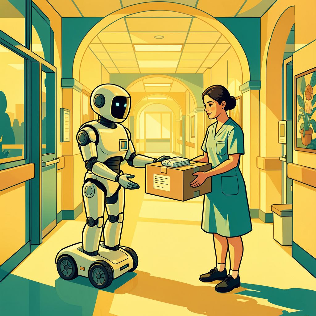 A Robot That Delivers Bandages Is Just the Start of a Major Dutch Hospital-University Partnership