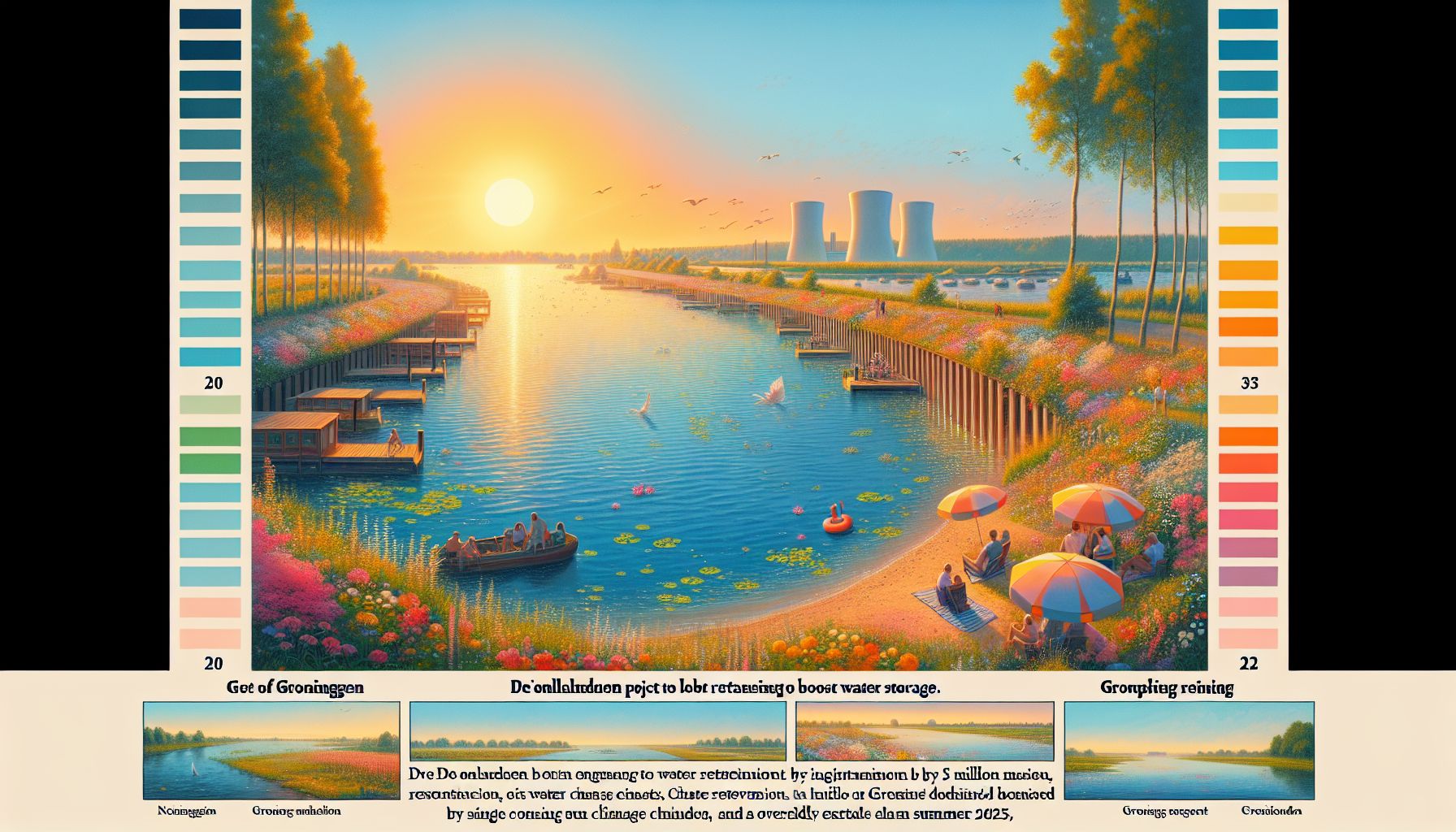 Groningen Invests €15 Million to Boost Water Storage and Combat Climate Change