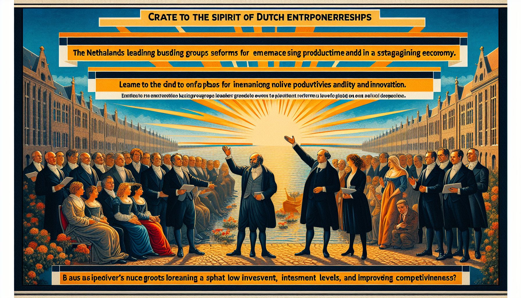 Dutch Entrepreneurs Urge Policy Shift Towards Productivity and Innovation