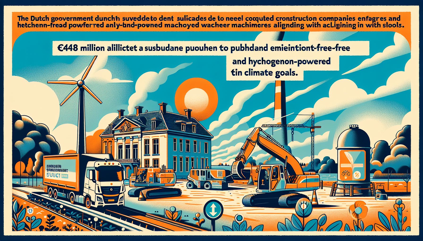 Netherlands Launches Subsidy Program for Emission-Free Construction Machinery