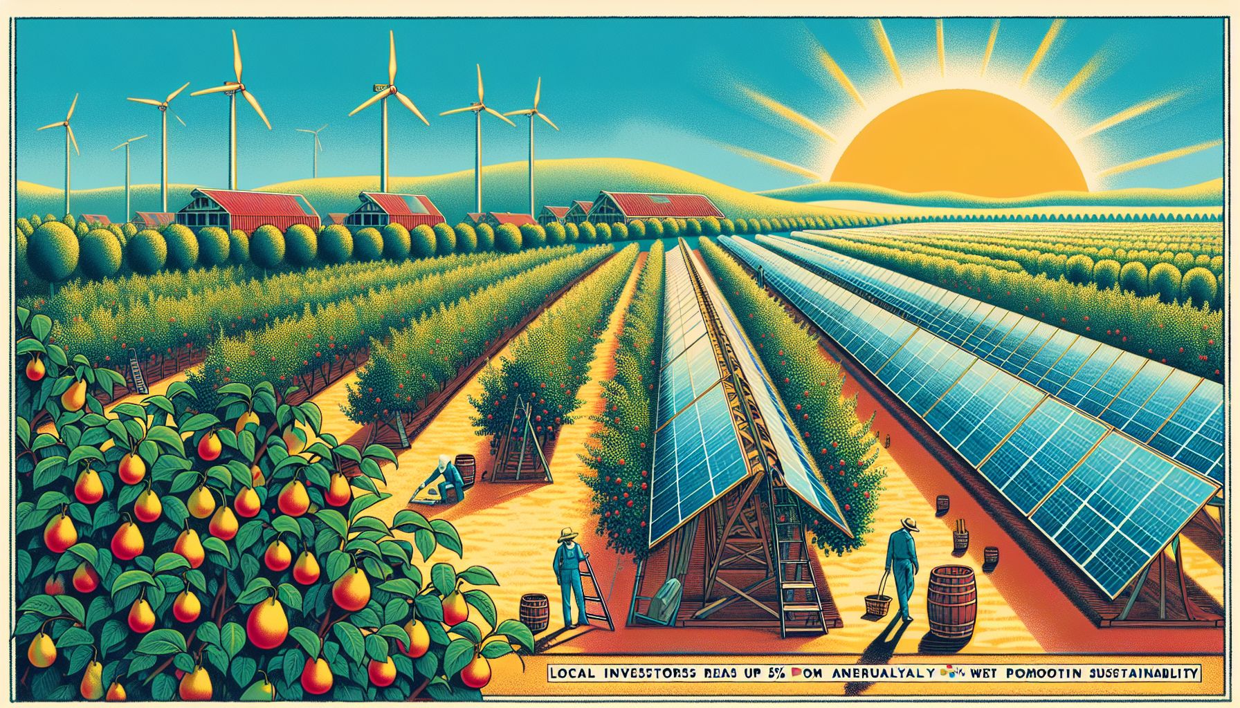 Schoonrewoerd's Zon op Fruit: A Sustainable Blend of Agriculture and Solar Power
