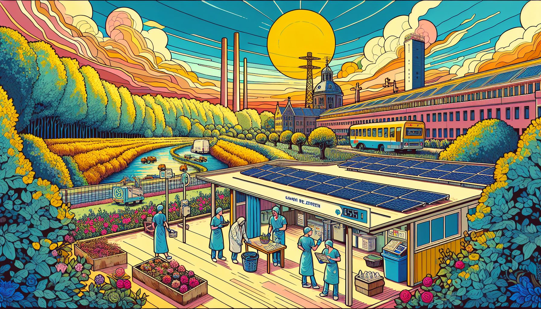 New Initiative to Green Healthcare in Eastern Netherlands