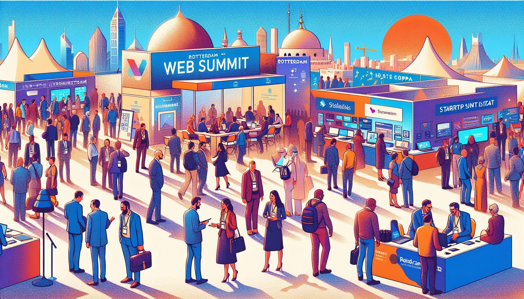 Rotterdam Startups Eye Global Growth at Qatar Web Summit