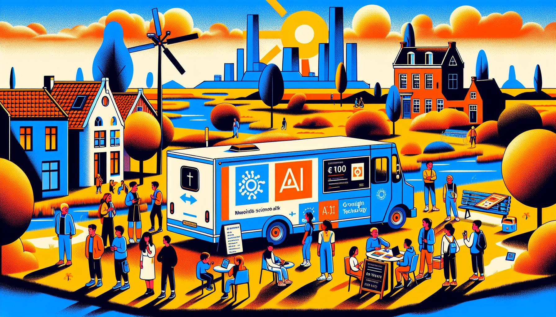 Groningen Invests in AI Education for Youth with Mobile Science Truck