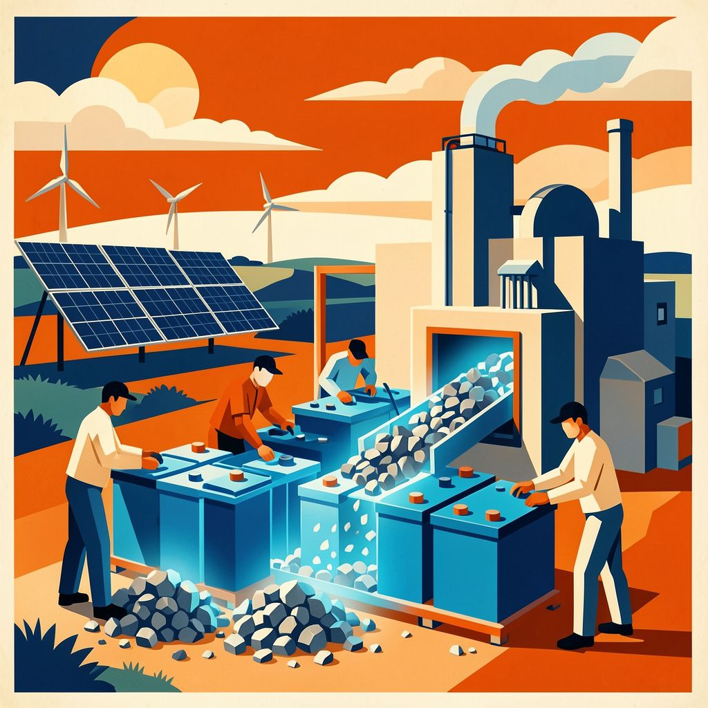 How Industrial Steel Waste Could Power Europe's Clean Energy Storage