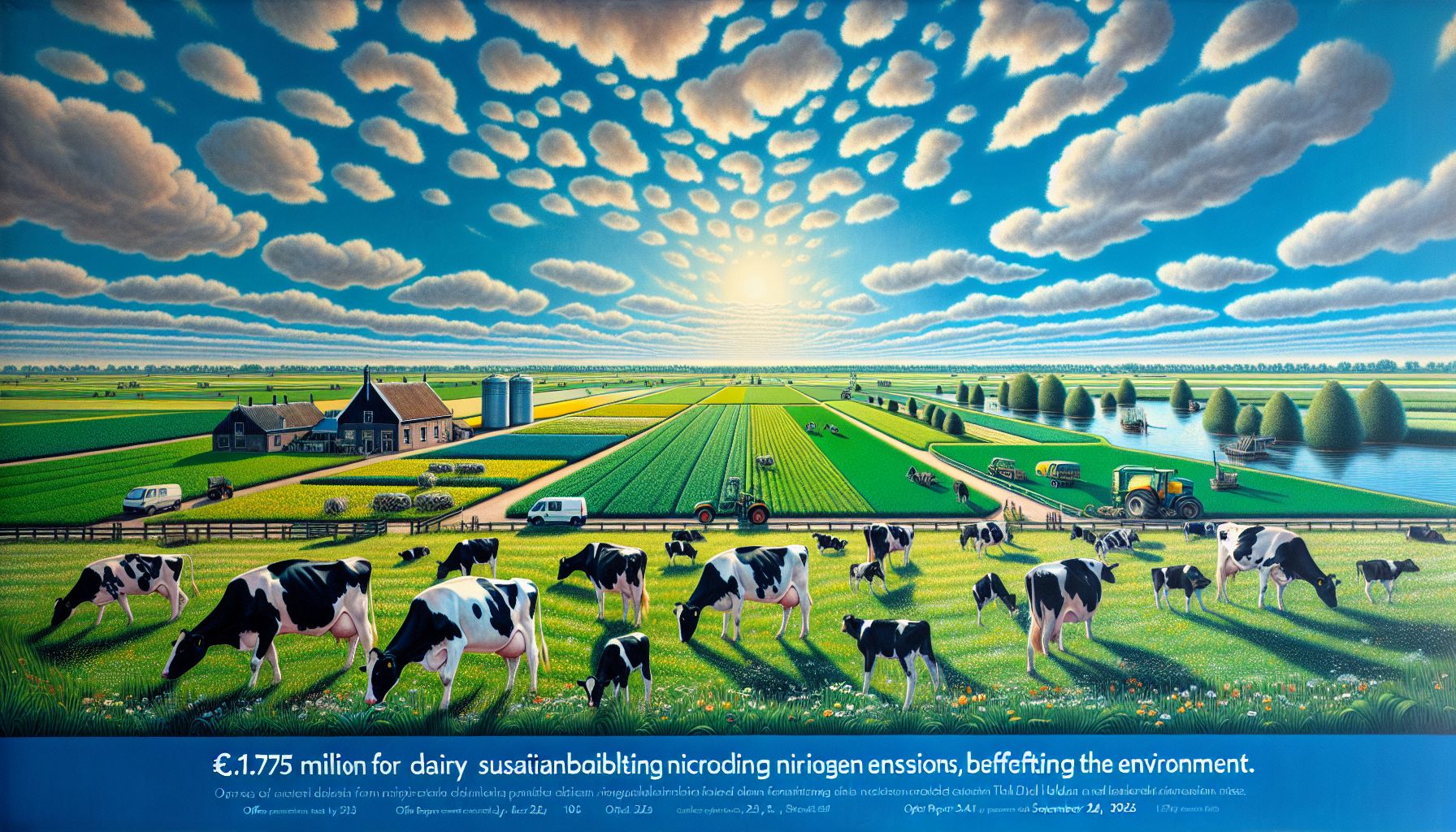 Noord-Holland Offers €1.175 Million for Dairy Sustainability