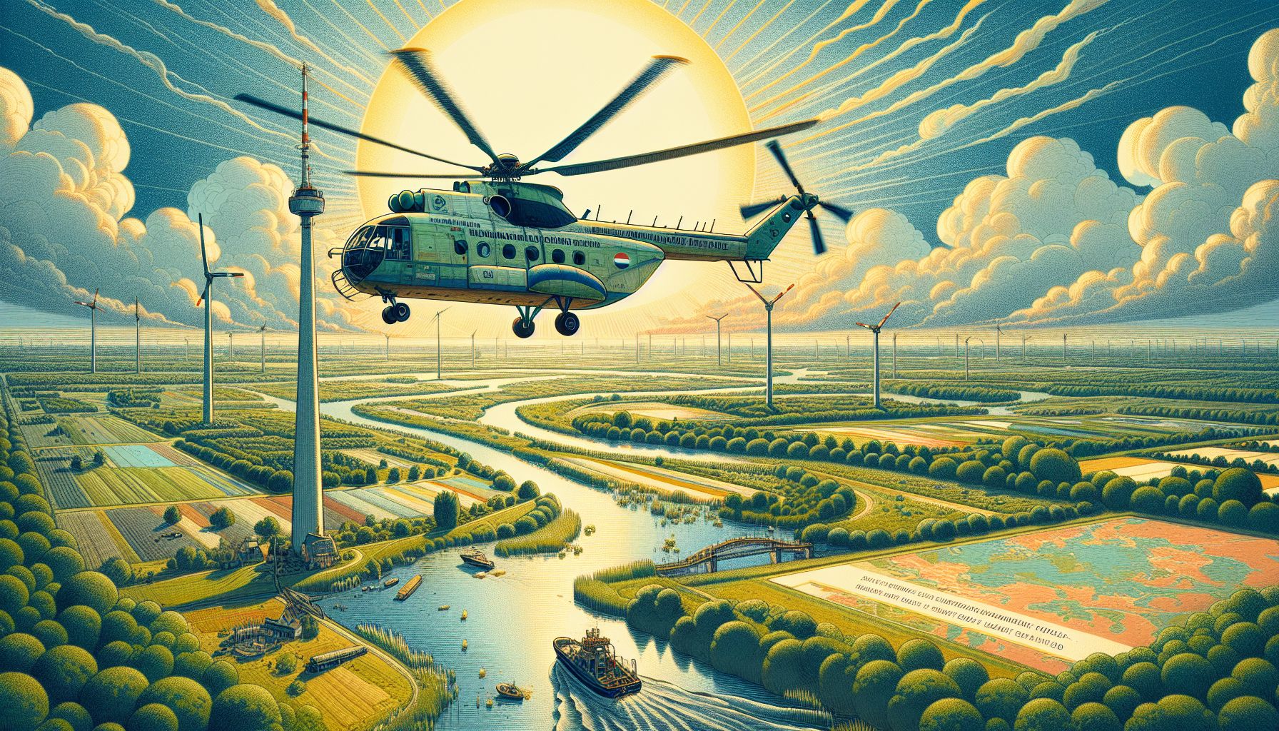 Helicopter Project to Map North Holland Soil Begins August 15