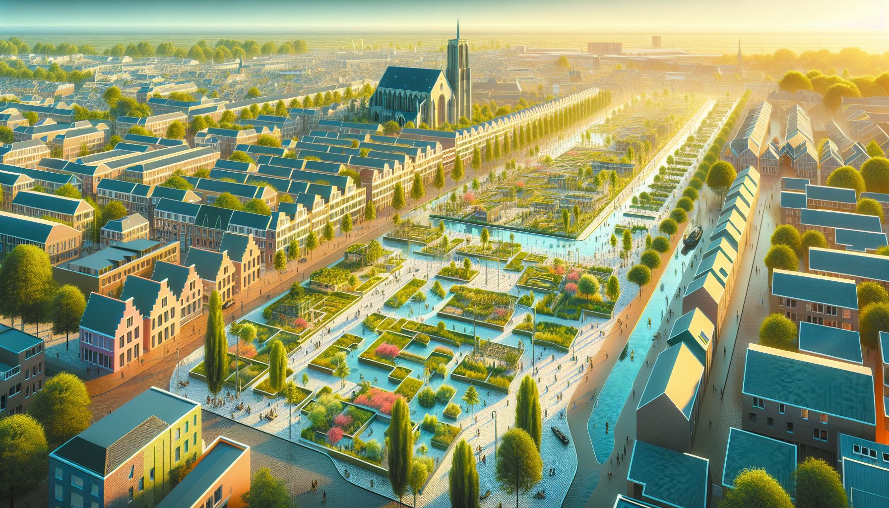Gouda Revamps Urban Spaces to Mitigate Flooding