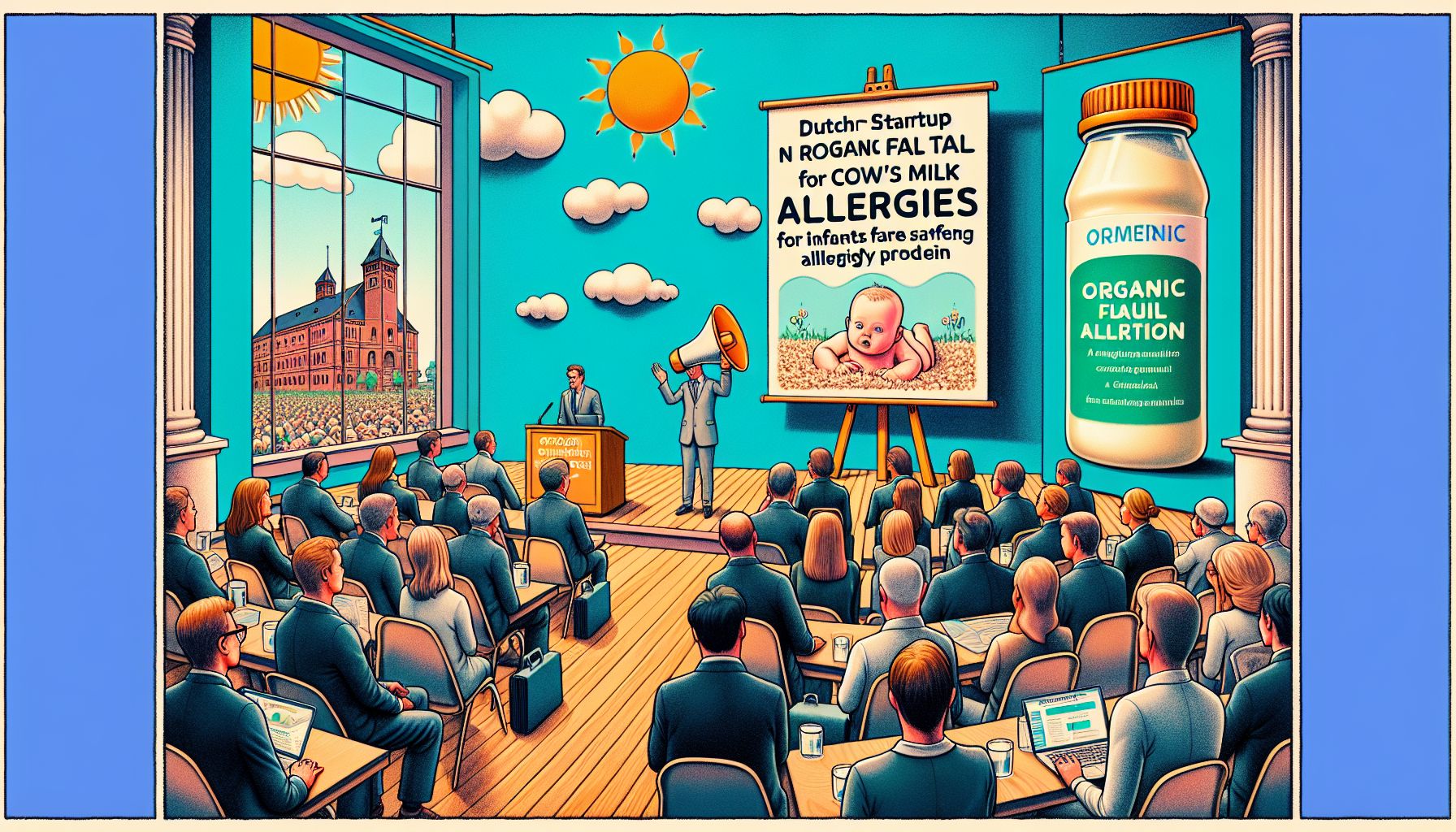 Dutch Startup Unveils Organic Formula for Allergic Infants
