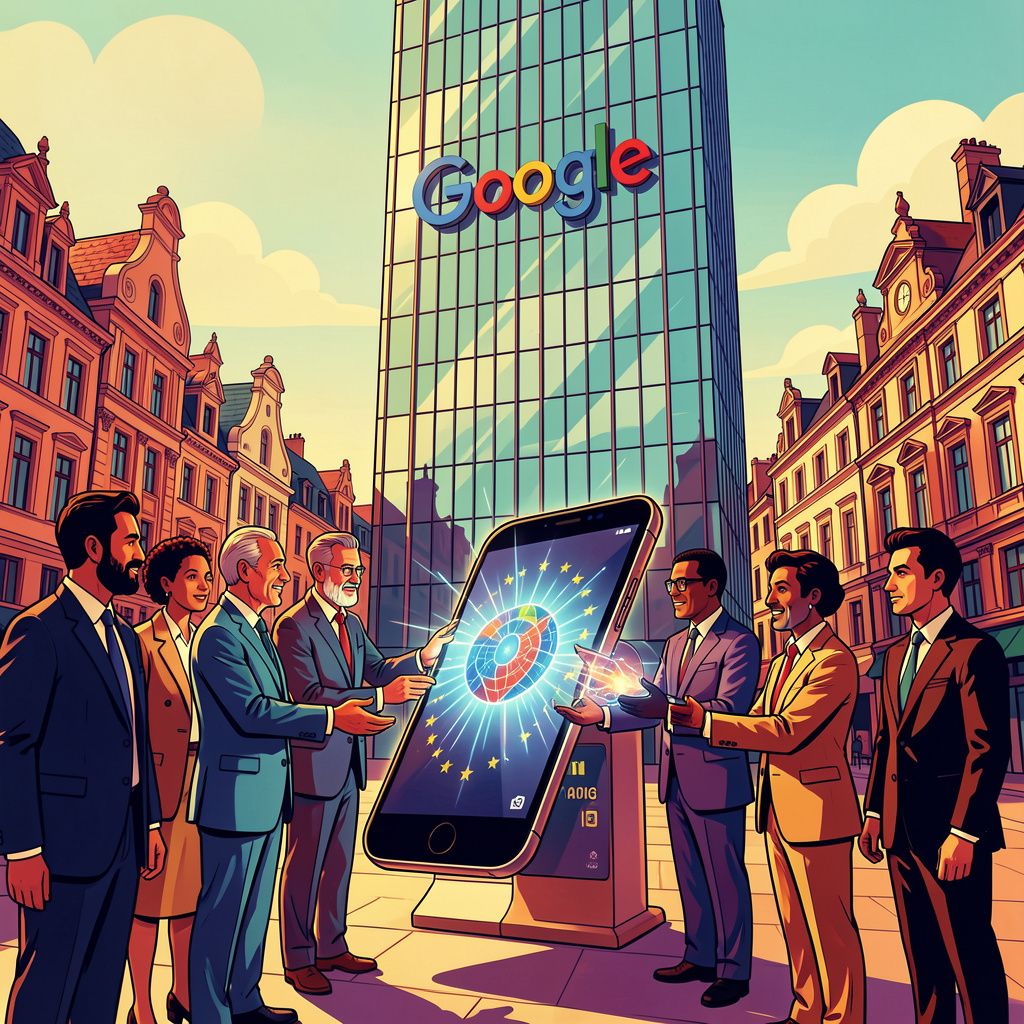 European Commission Forces Google to Share Android AI Access with Competitors