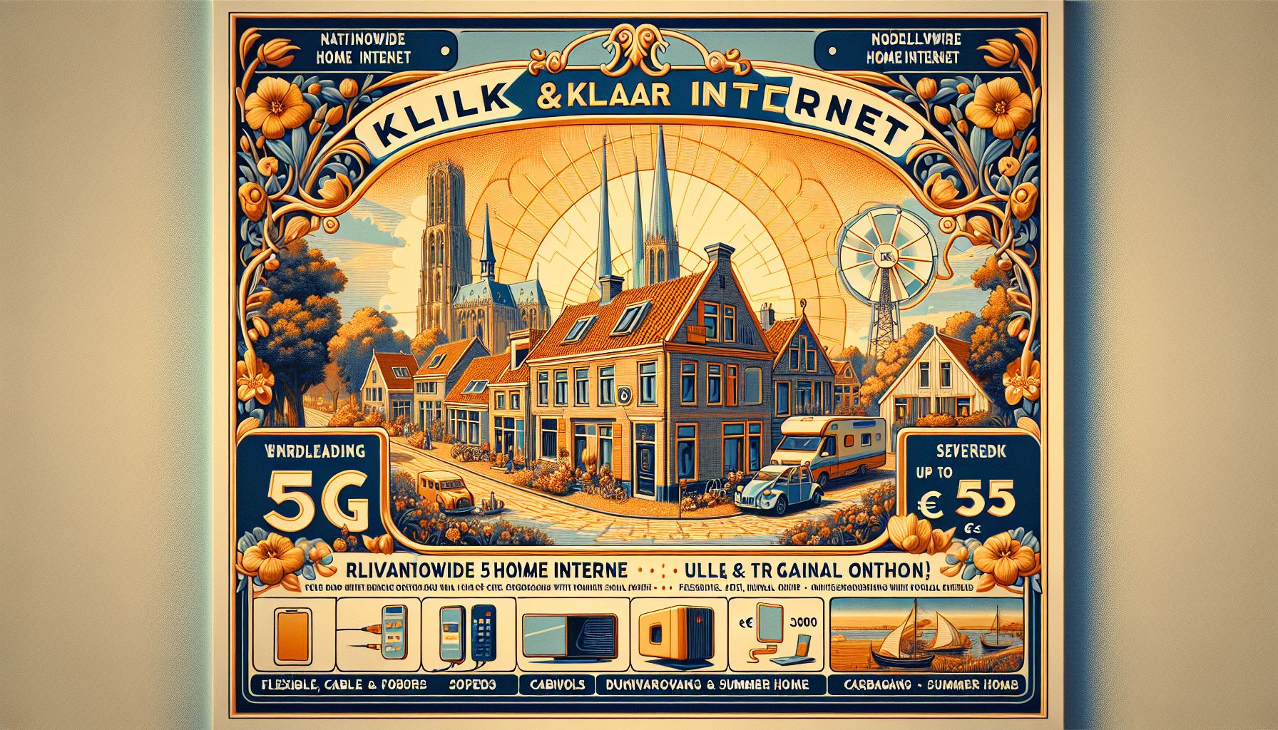 Odido Launches Nationwide 5G Home Internet in the Netherlands