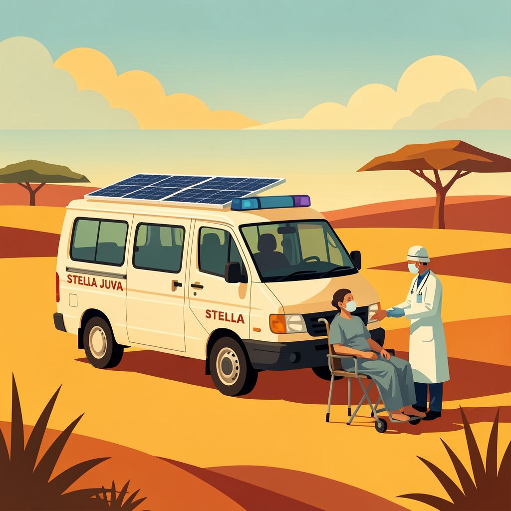 World's First Solar Ambulance Brings Energy-Independent Healthcare to Kenya
