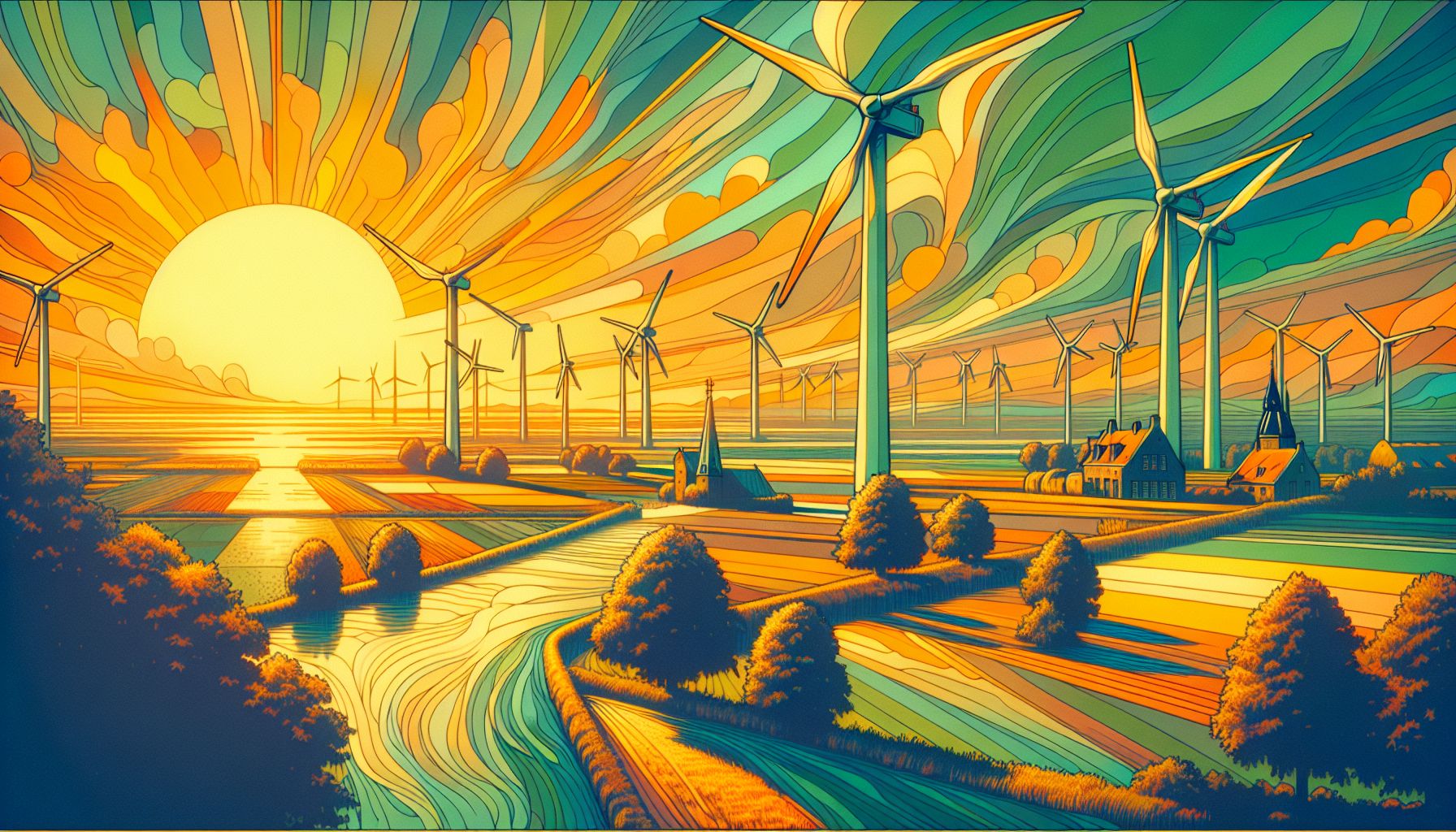 Netherlands Advances Wind Energy Investments to Combat Climate Change