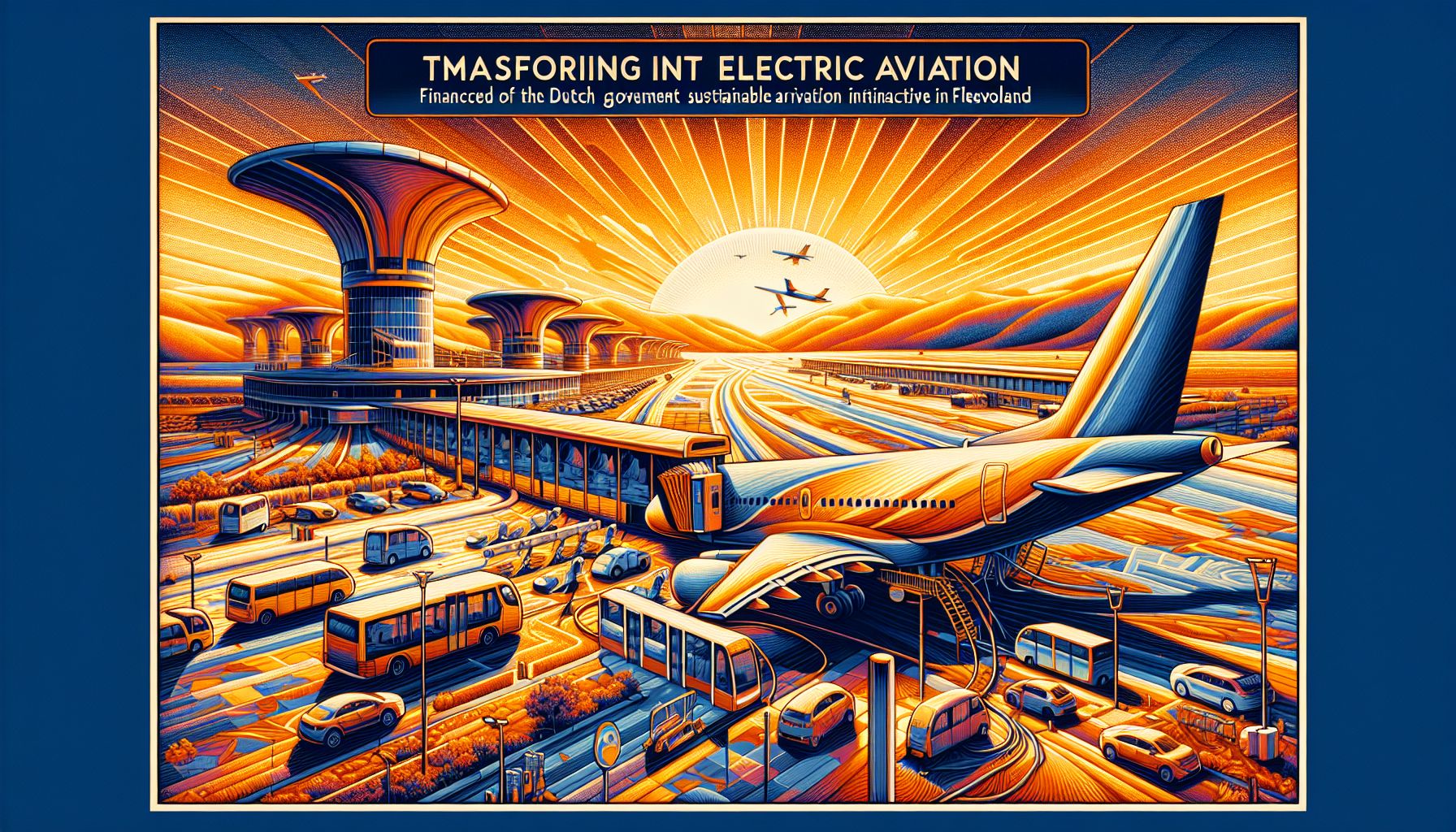 Lelystad Airport Secures €1.5 Million for Electric Aviation Hub