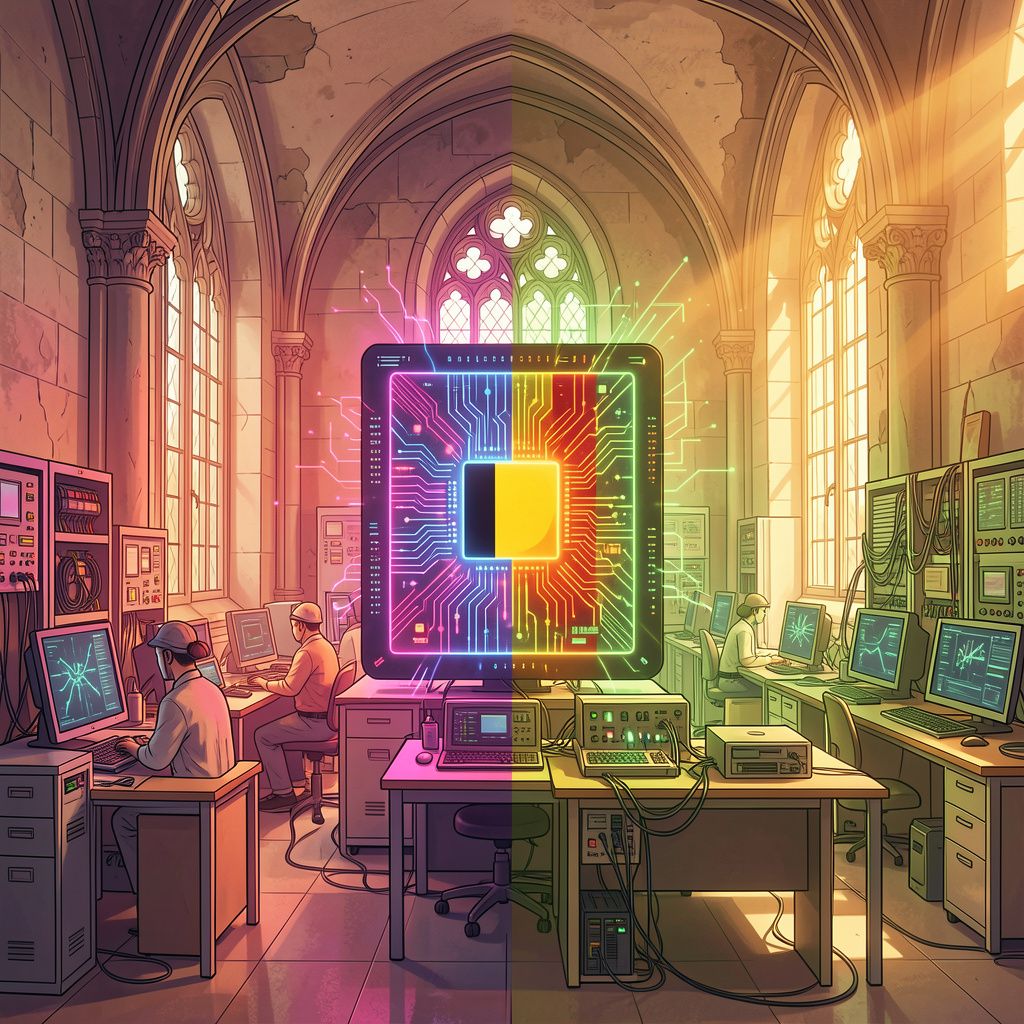 Belgium Launches $850 Billion Quantum Technology Race to Secure National Independence