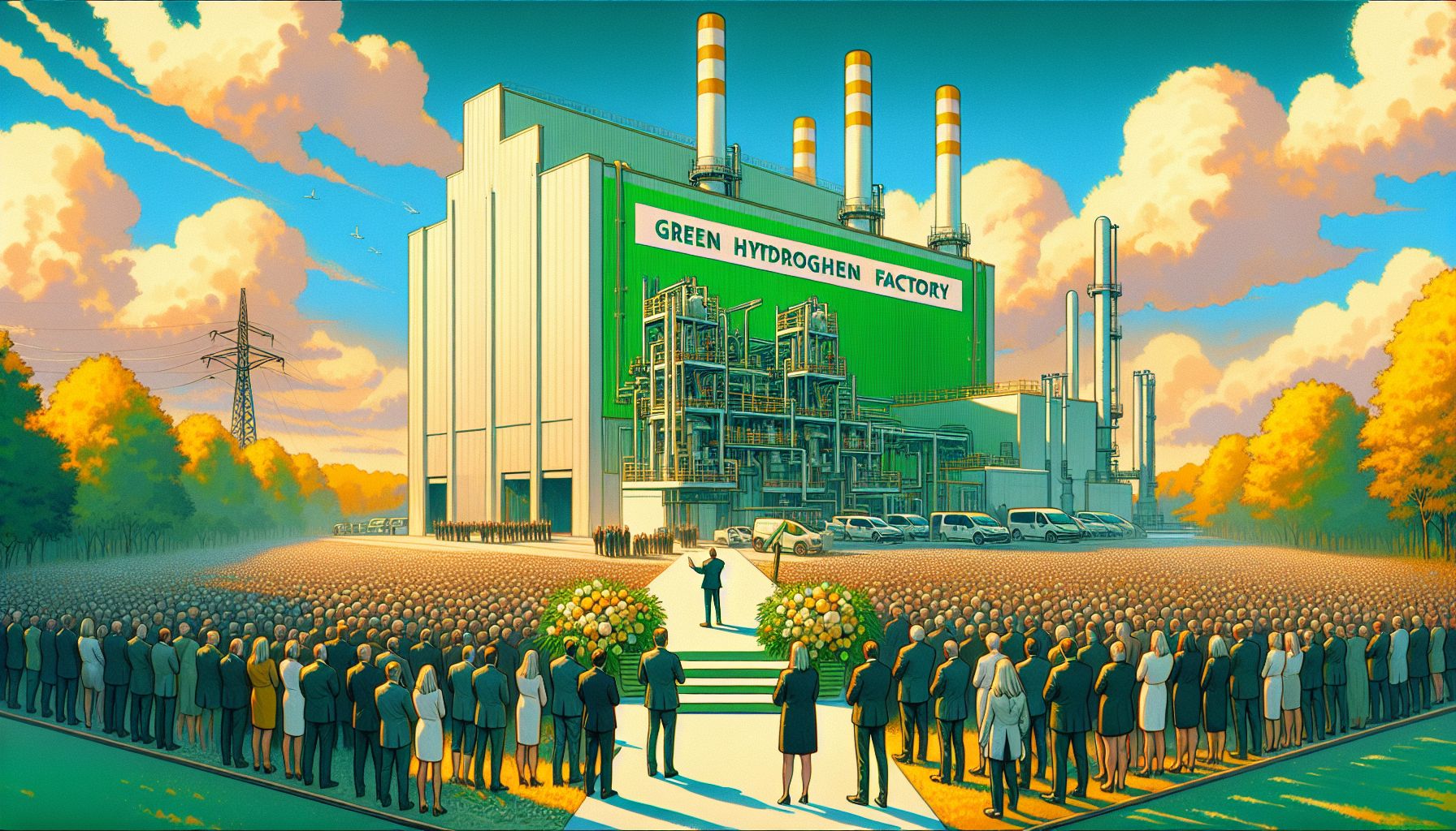 King Willem-Alexander Opens Dutch Green Hydrogen Facility