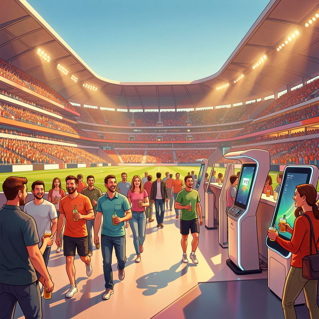 Amsterdam Stadium Welcomes First Checkout-Free Bar in Dutch Football