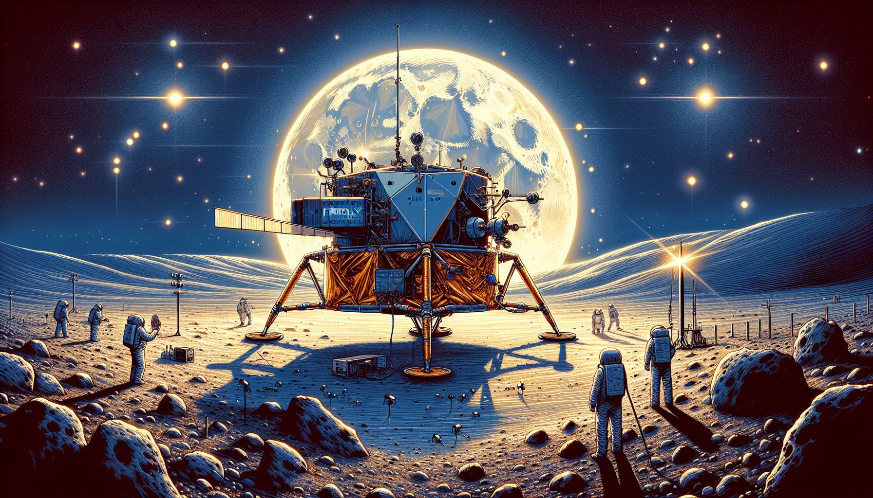 Firefly Aerospace Achieves Historic Lunar Landing with Blue Ghost Lander