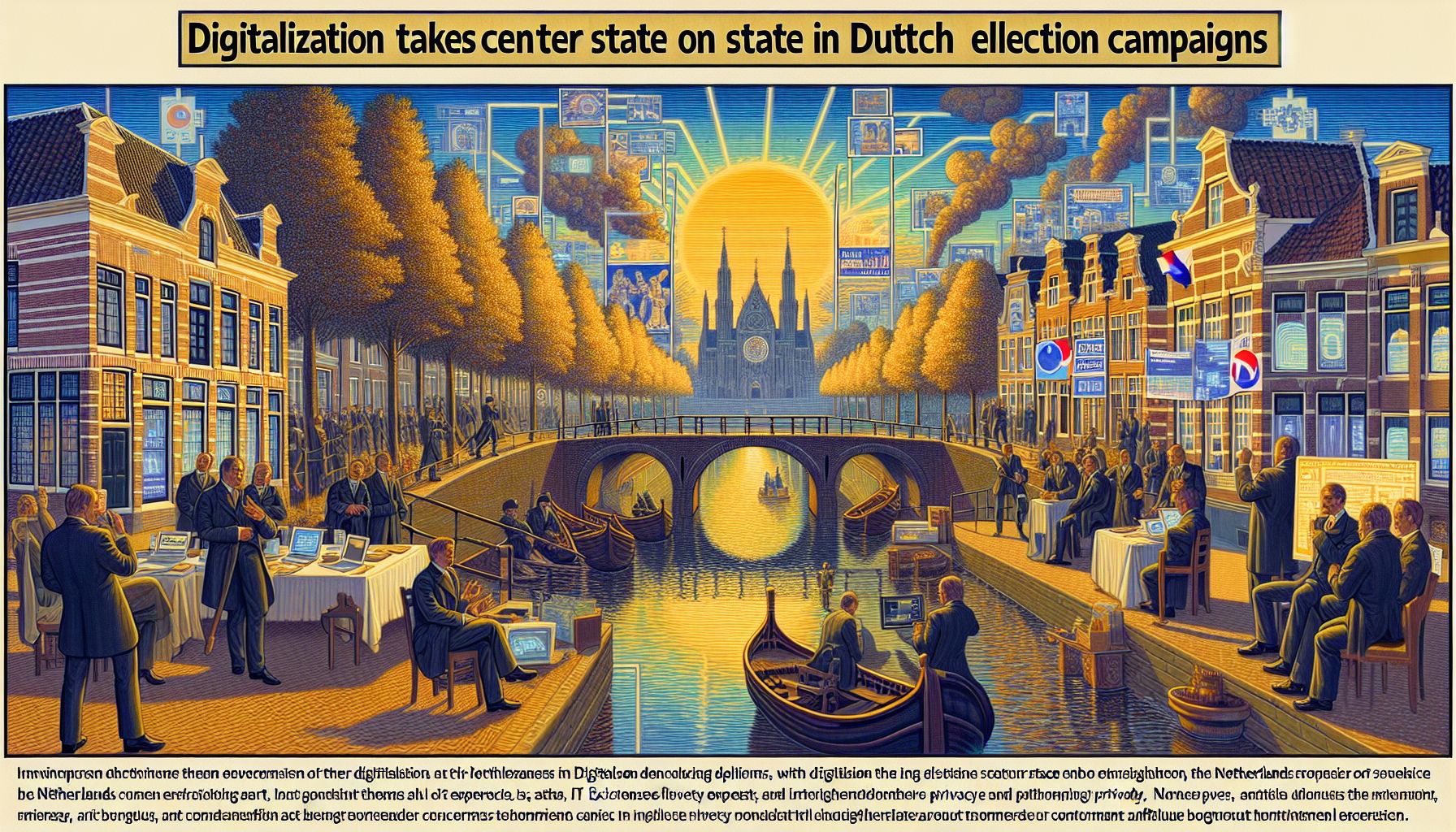 Digitalization Takes Center Stage in Dutch Election Campaigns