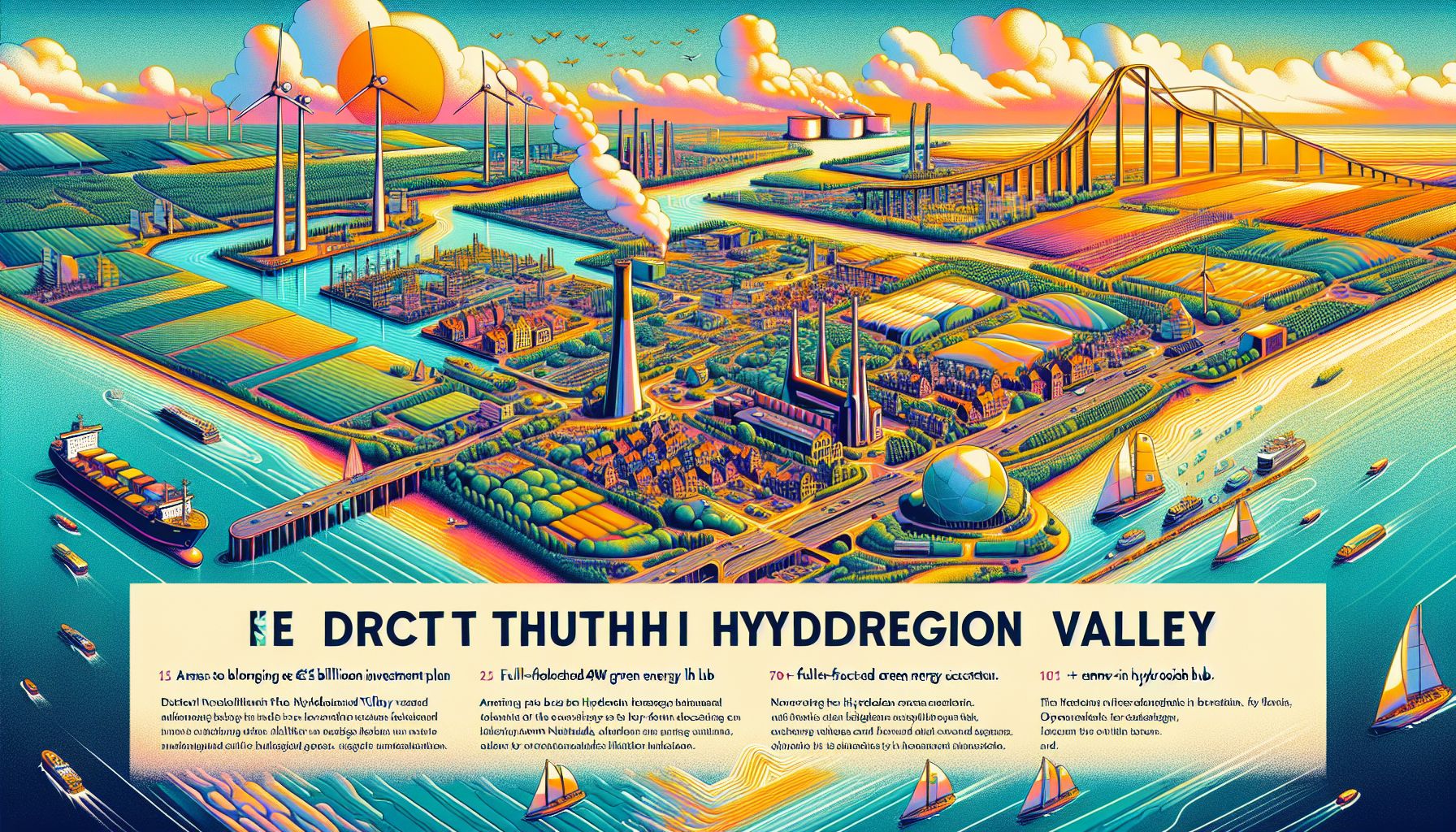 Dutch Hydrogen Valley: €15 Billion Investment Plan Targets 4GW Green Energy Hub