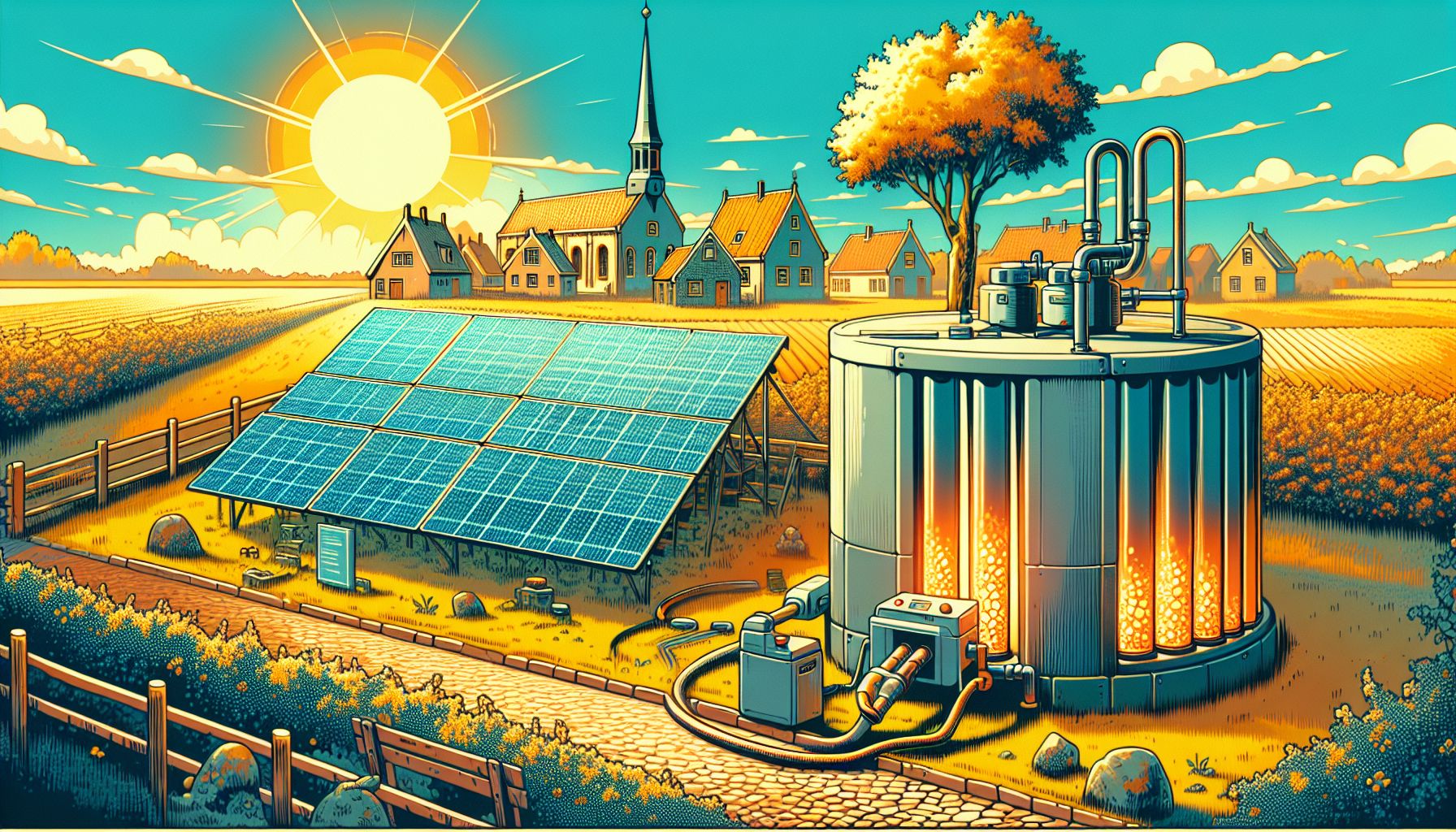 Thermal Batteries Revolutionize Solar Energy Storage in the Netherlands