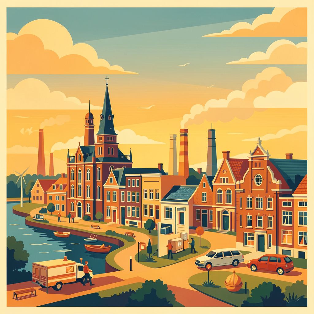 Dutch Province Creates Smart Energy Networks to Solve Business Power Shortage Crisis