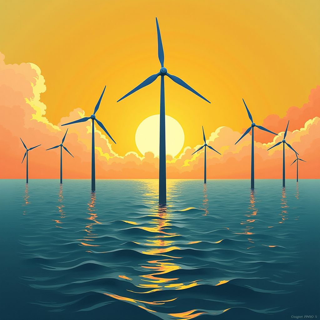 Nine European Nations Unite to Build Massive 100 GW Wind Farm Network in North Sea