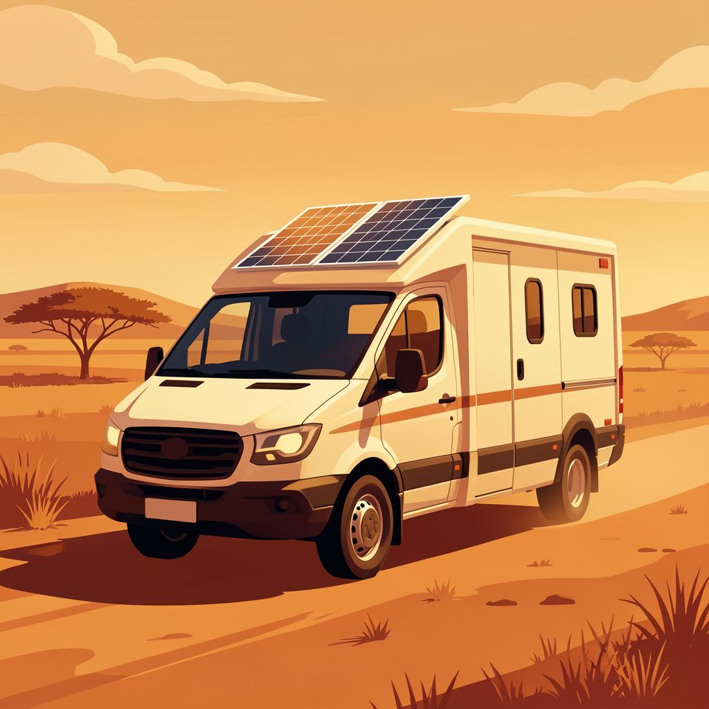 Solar-Powered Ambulance Completes Historic Test Run in Remote Kenya