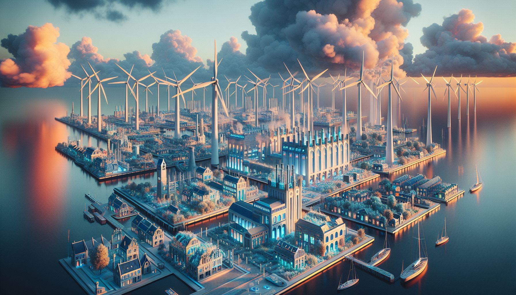Eemshaven's New Power Hub Converts Wind to Hydrogen