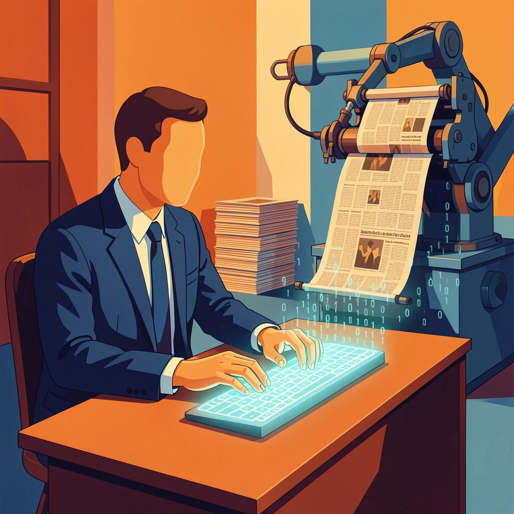 Dozens of Newspaper Opinion Articles Secretly Written by Artificial Intelligence