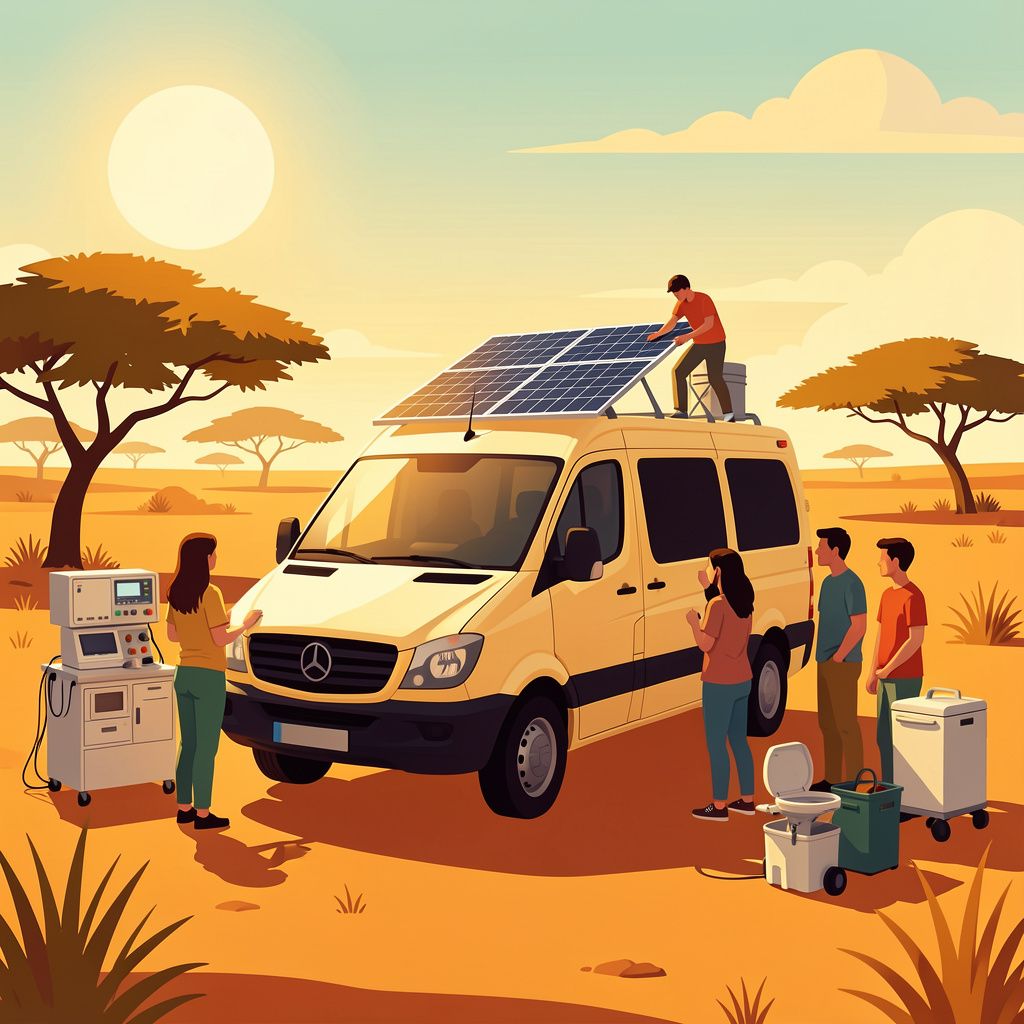 Dutch Students Successfully Test the World's First Solar-Powered Ambulance in Kenya