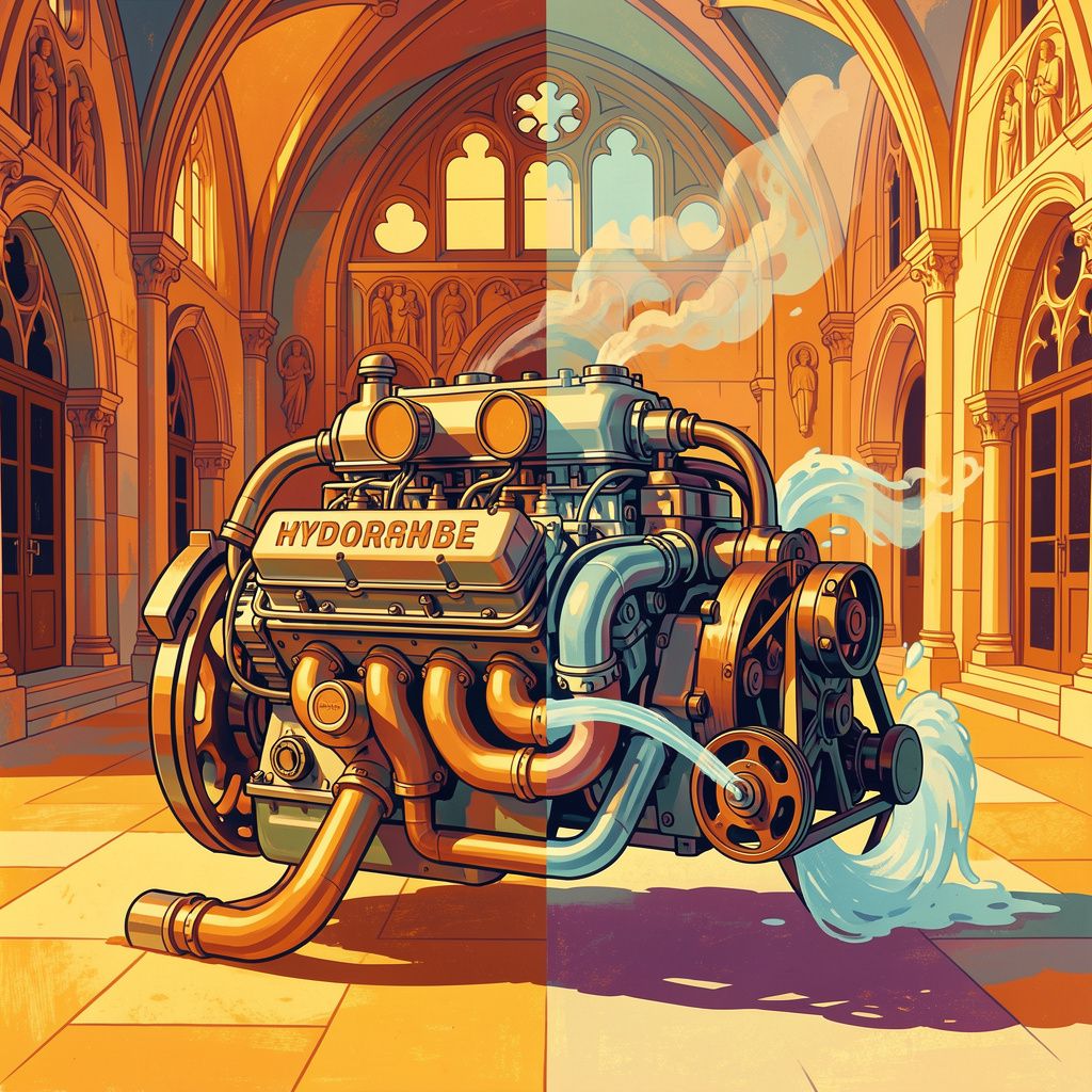 Austrian Company Develops 400-Horsepower Hydrogen Engine with Water Injection Technology