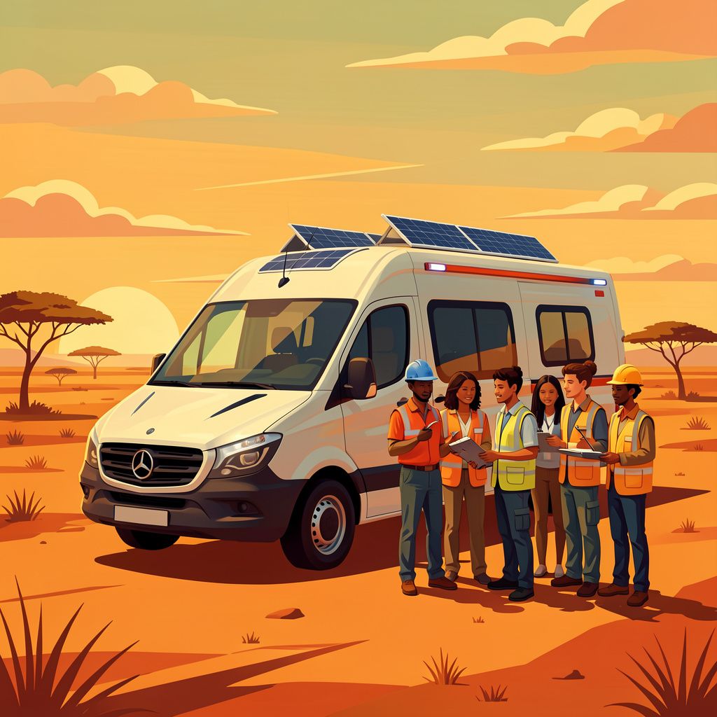 Student Engineers Unveil the World's First Solar-Powered Ambulance