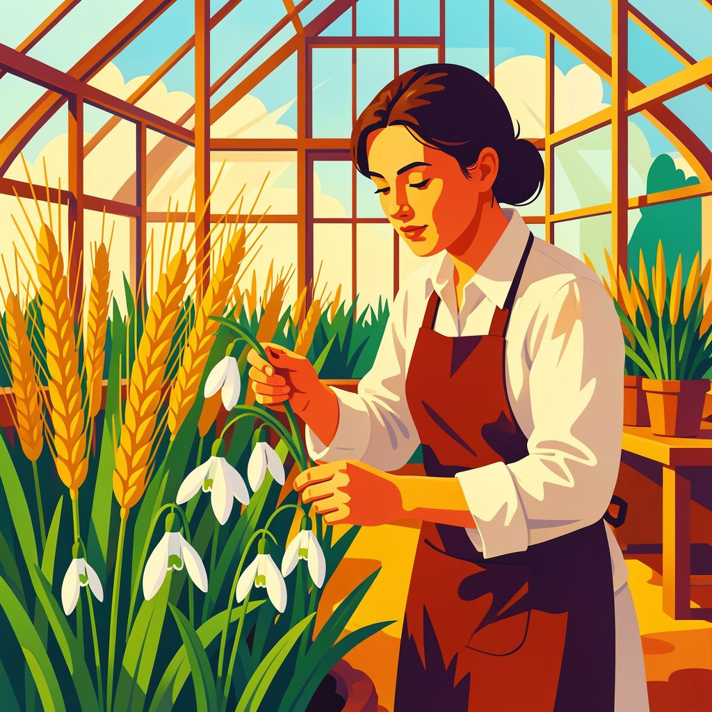 Dutch Breakthrough: How Snowdrops Could Save Our Crops from Climate Change