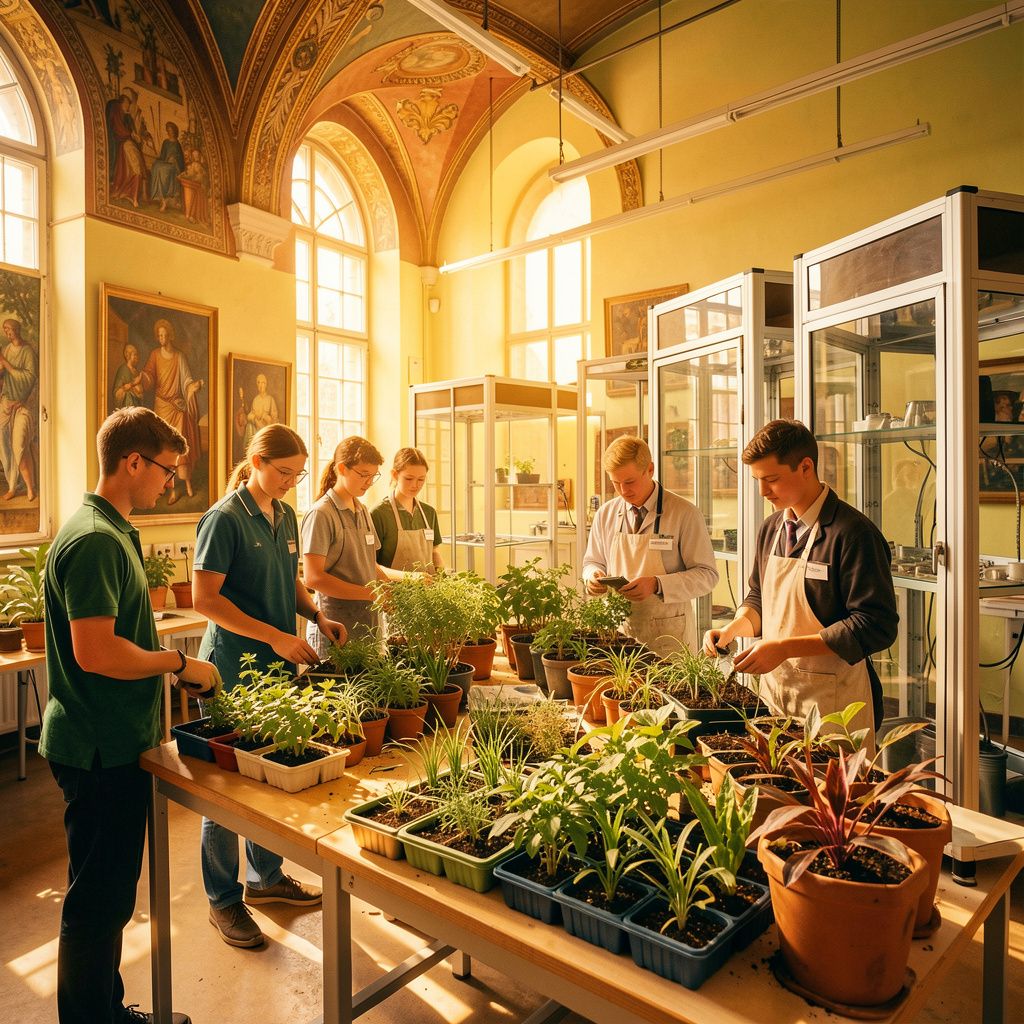 Dutch High School Students Experience Climate-Resistant Plant Research Firsthand