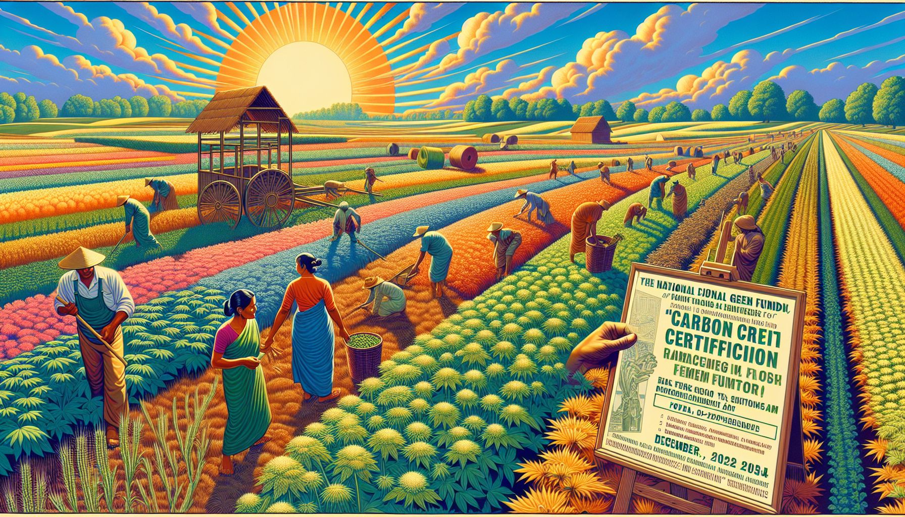 Farmers to Earn Carbon Credits through Fiber Crop Cultivation