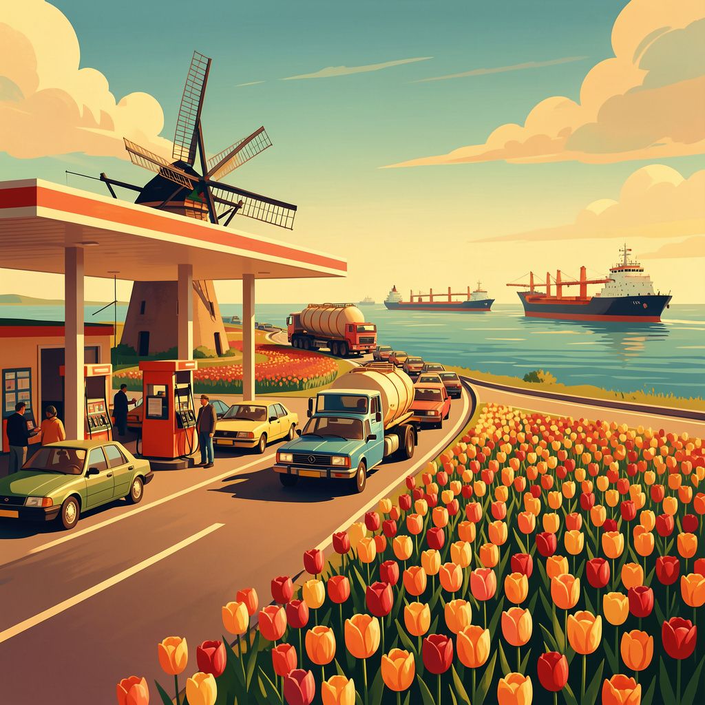 Dutch Fuel Prices Break Records as Middle East Crisis Drives Costs Above €2.60 Per Liter