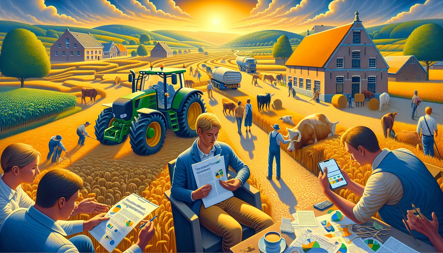 Dutch Agriculture Faces Funding Challenges Amid Tightening Land Market