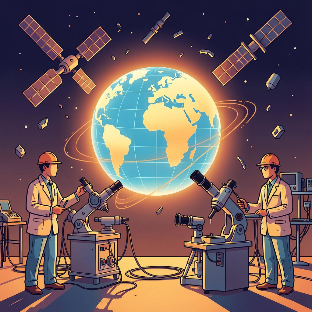 Dutch Researchers Secure Funding to Safeguard Satellites from Space Debris