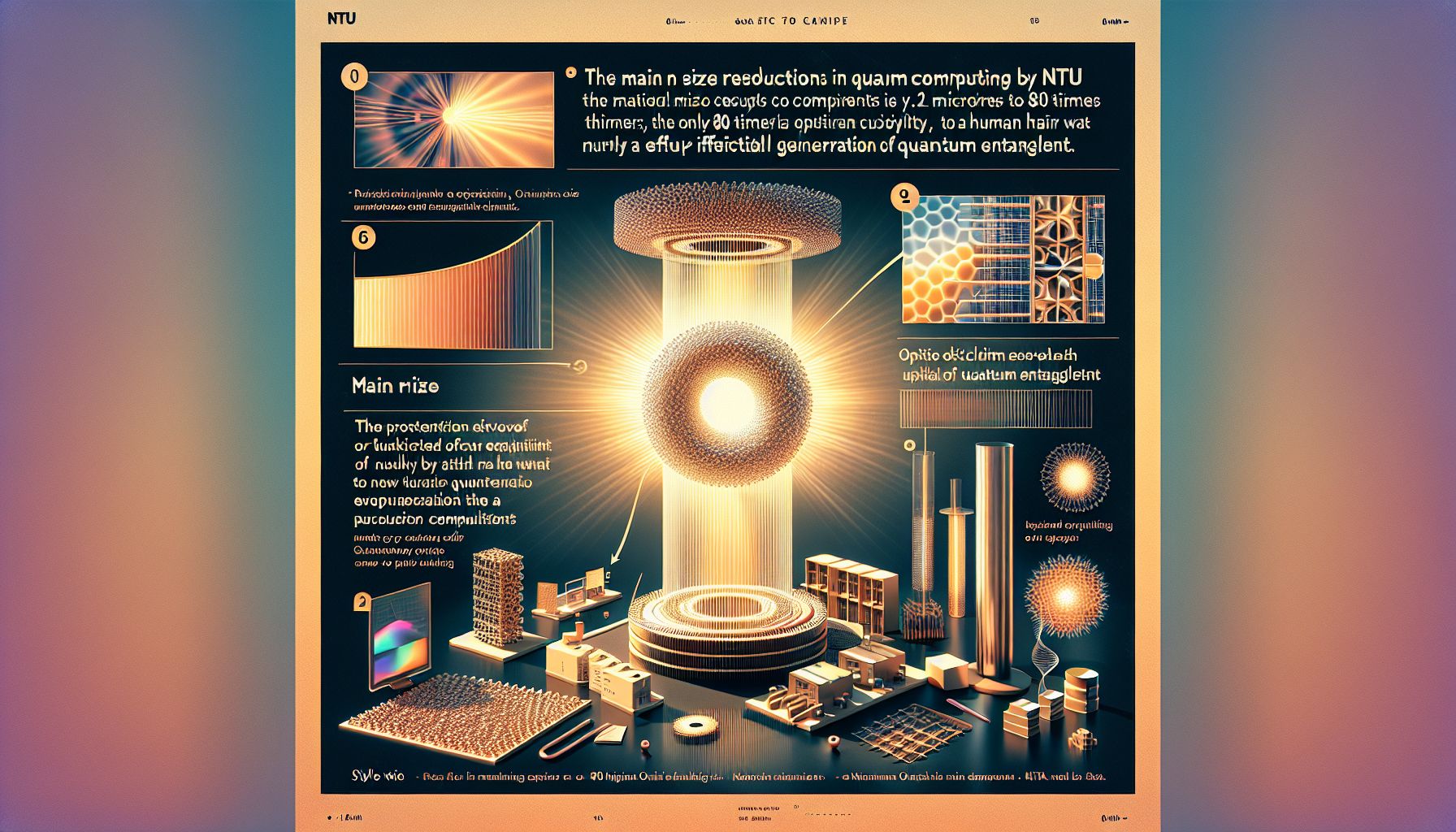 Quantum Computing's Size Revolution: NTU Shrinks Components by 1000x