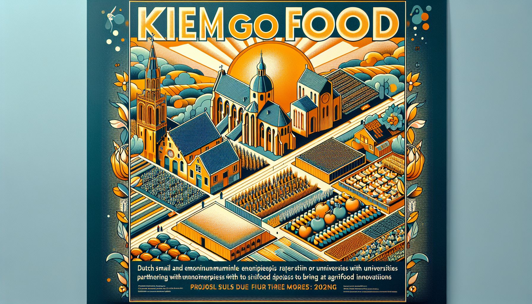 Dutch SMEs Invited to Innovate with KIEM GoFood Funding
